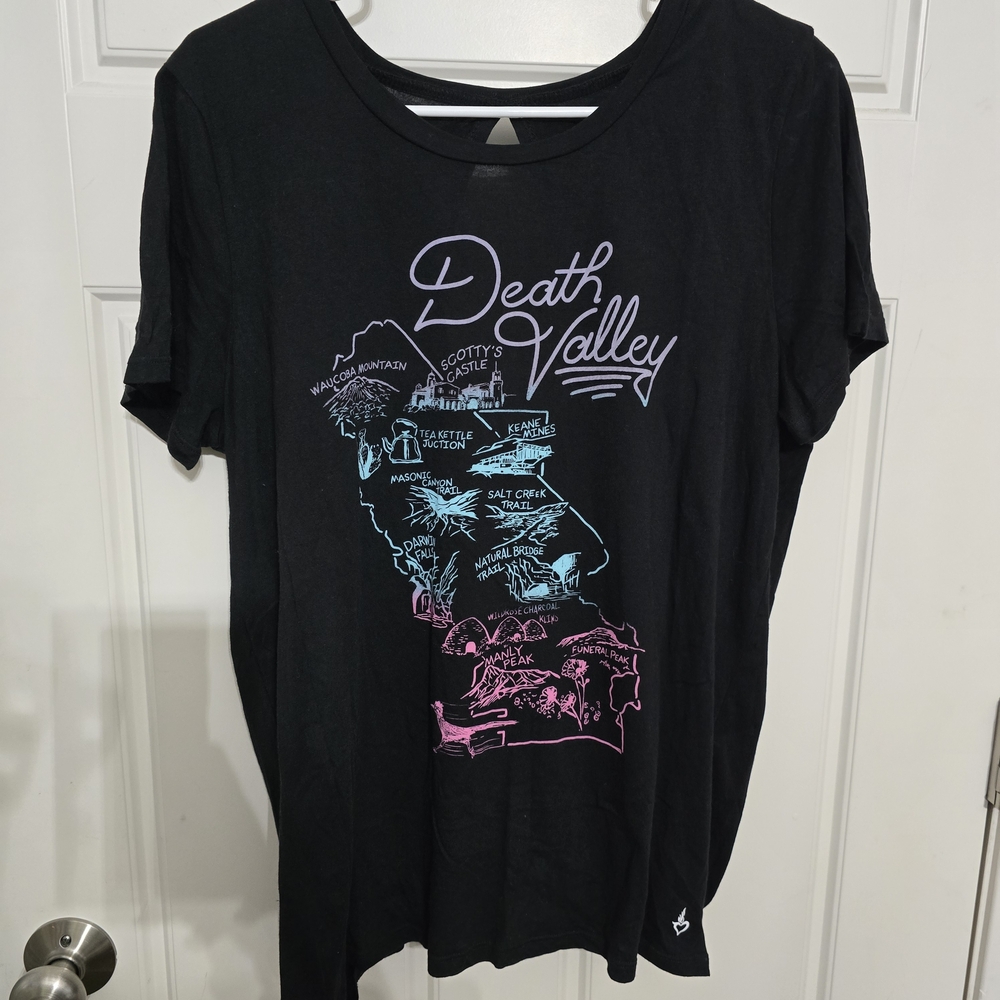 Torrid Black Death Valley Graphic Tee
